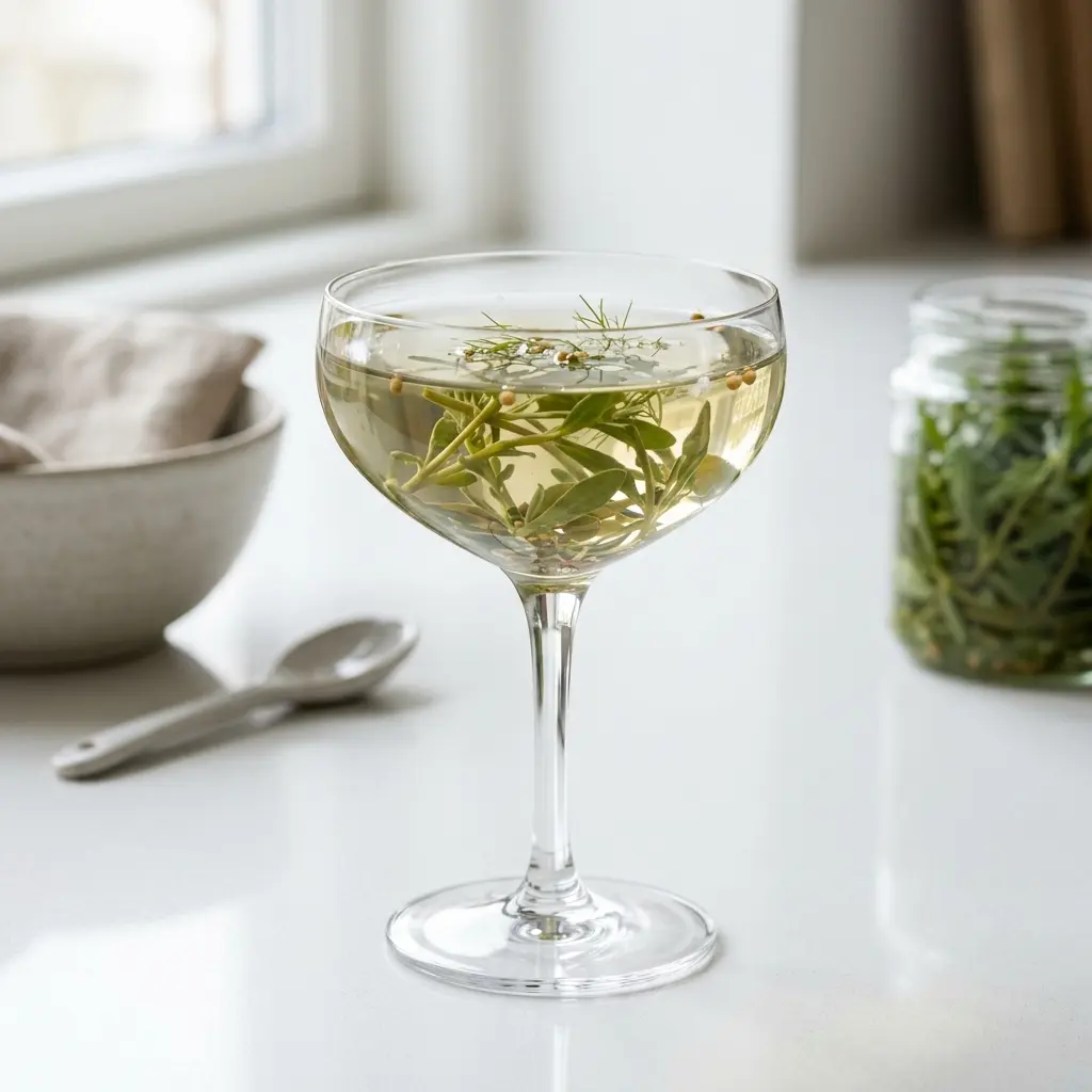 Salicorne prêt à servir comme plat maison