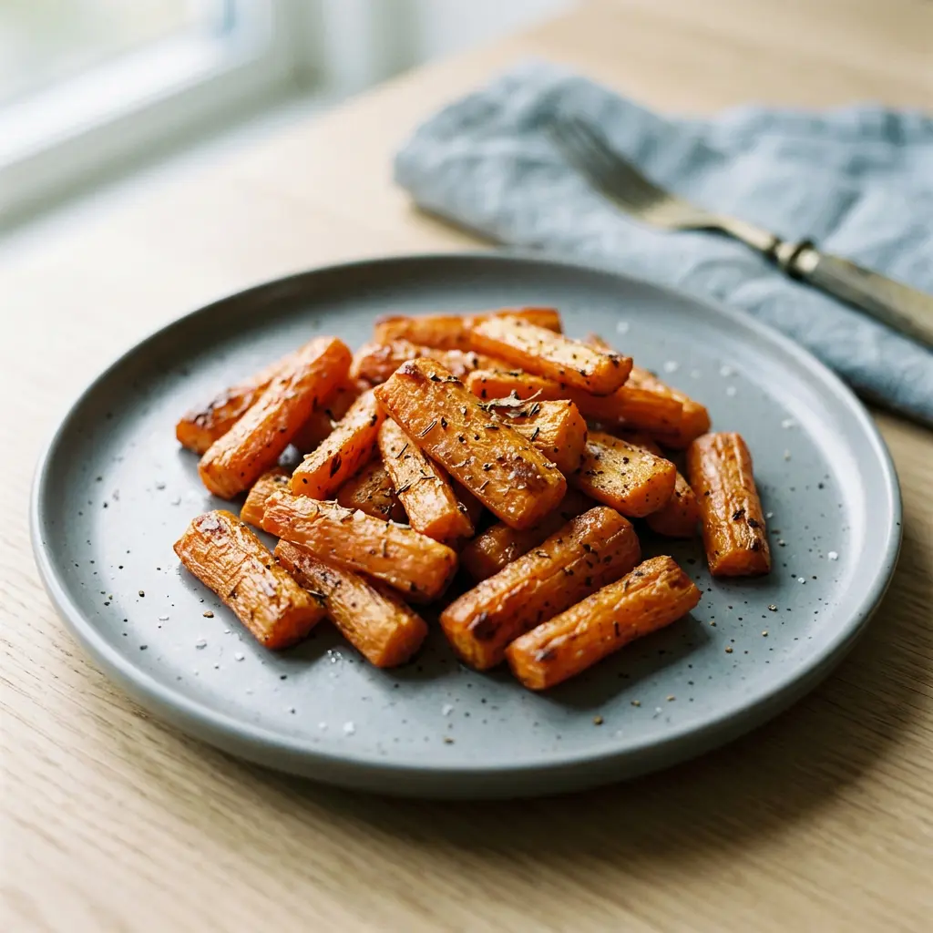 Photo de Carottes à l'air fryer préparé à l'air fryer