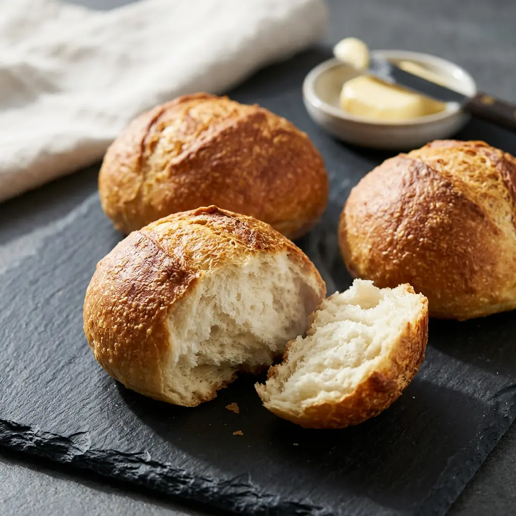Photo de Petits pains surgelés à l'air fryer préparé à l'air fryer