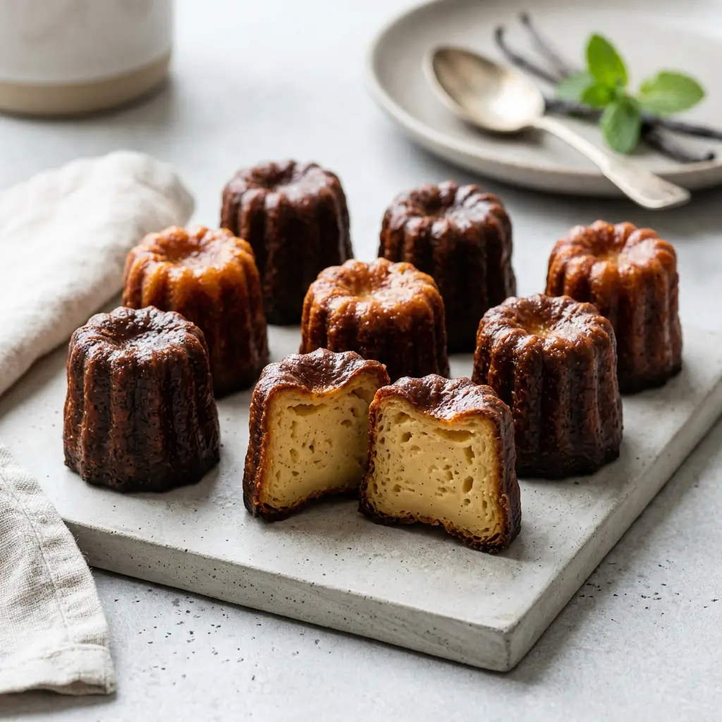 Photo de Cannelés de Bordeaux prêt à servir