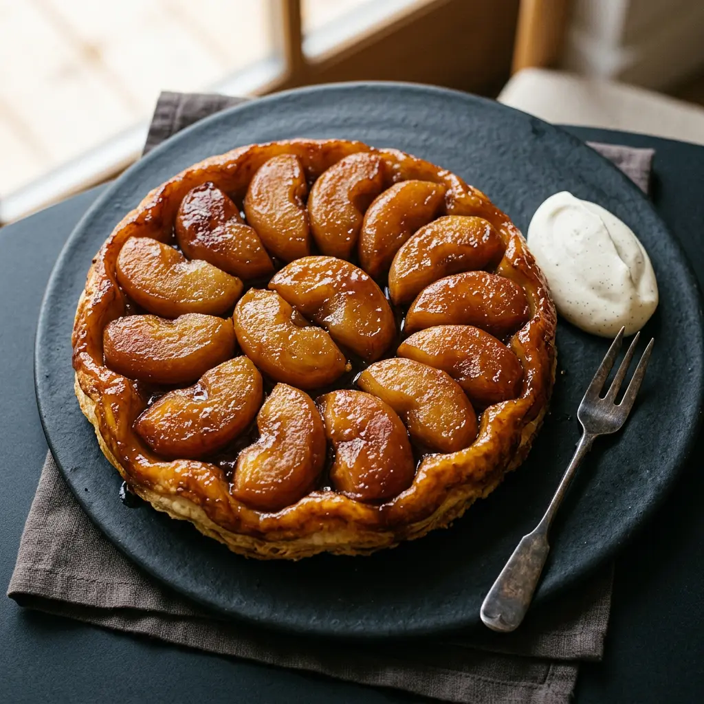 Photo de Tarte Tatin prêt à servir